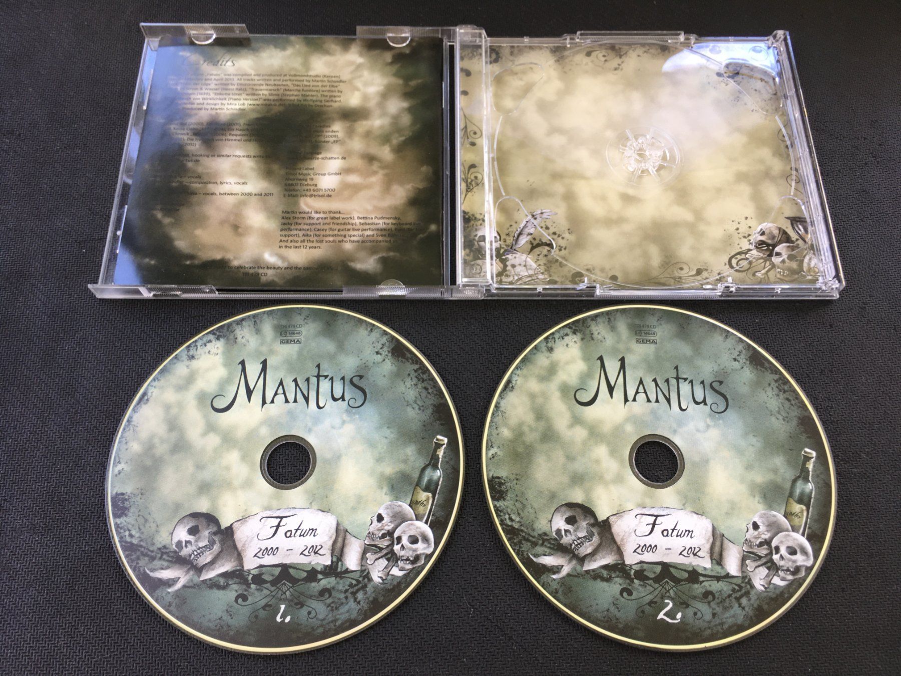 CDs: Mantus - Fatum 2000-2012 -CD- 2cd – Gebraucht aus St.Gallen von MedienJoe 1