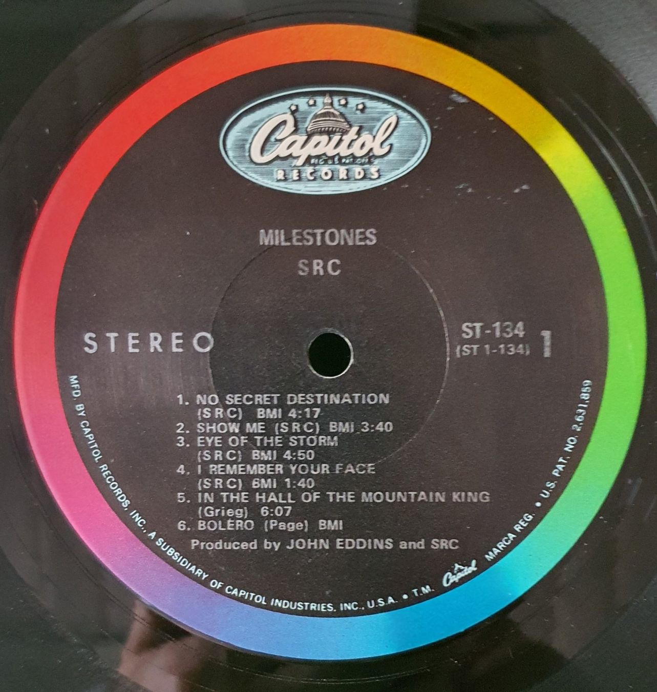 Dischi in vinile: SRC - Milestones - LP Vinyl 1969 / 411 – Usato da Grenchen venduto da sale.manager 4