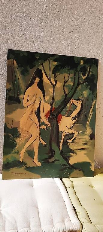 Dipinti: Superbe tableau vietnamien signé – Usato da Chardonne venduto da hel_h5k2 1