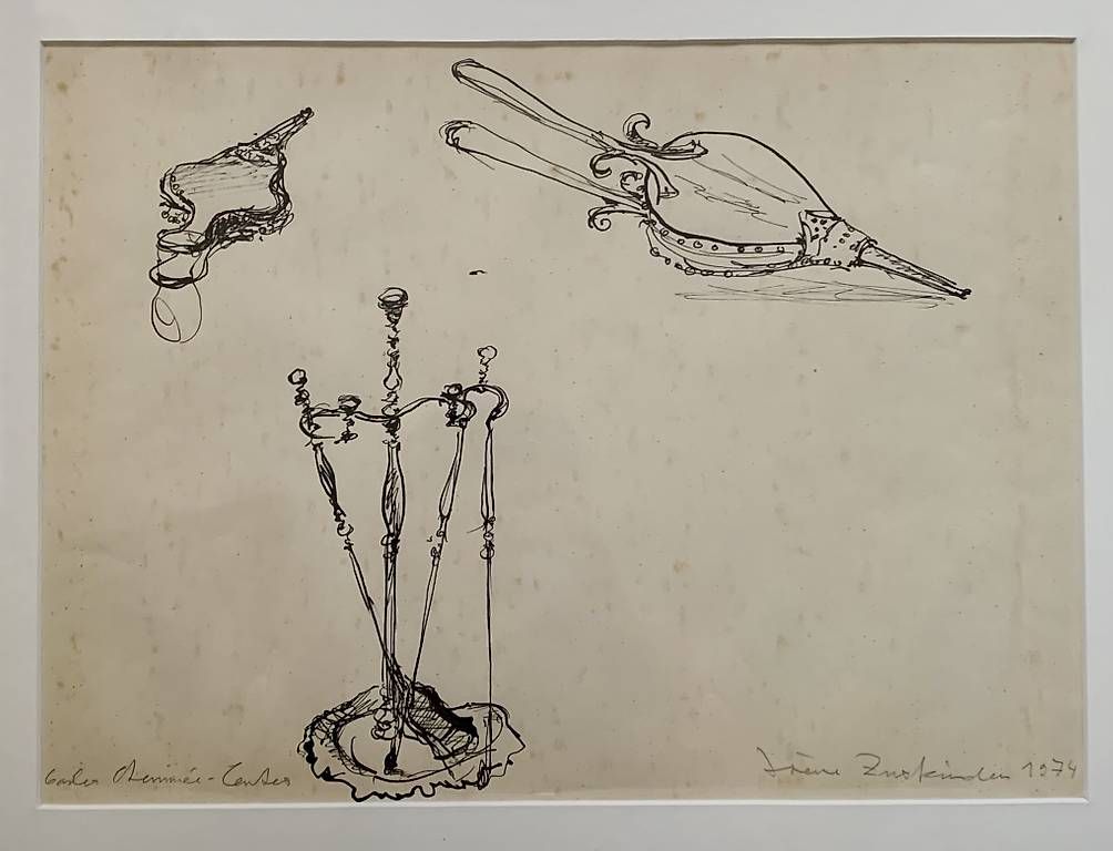 Dipinti: Irene Zurkinden dessin original – Usato da Montreux venduto da Barber_Swiss_Vintage 1