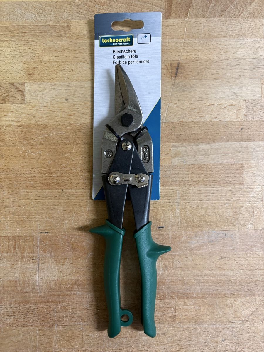 Technocraft Tutti gli attrezzi: Blechschere Technocraft Professional neu in Verpackung – Nuovo e nell'imballaggio originale da Winterthur venduto da len_bx6w