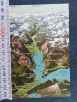 URNERSEE BIS GOTTHARD PANORAMA VOGELSCHAU URI AK