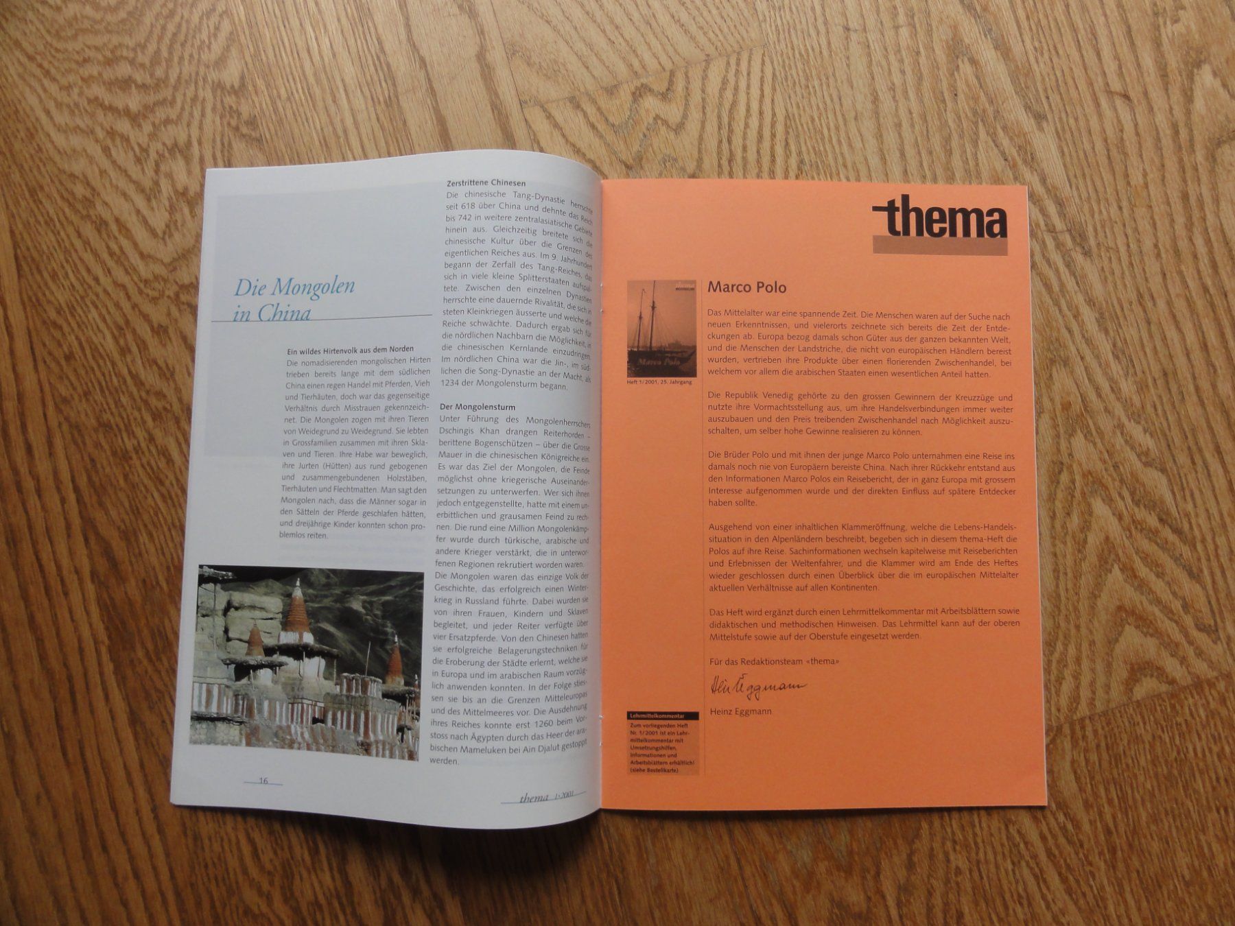 Riviste & Magazine: Marco Polo, thema Heft, neu! – Nuovo (secondo la descrizione) da Riedholz venduto da Taweva 1