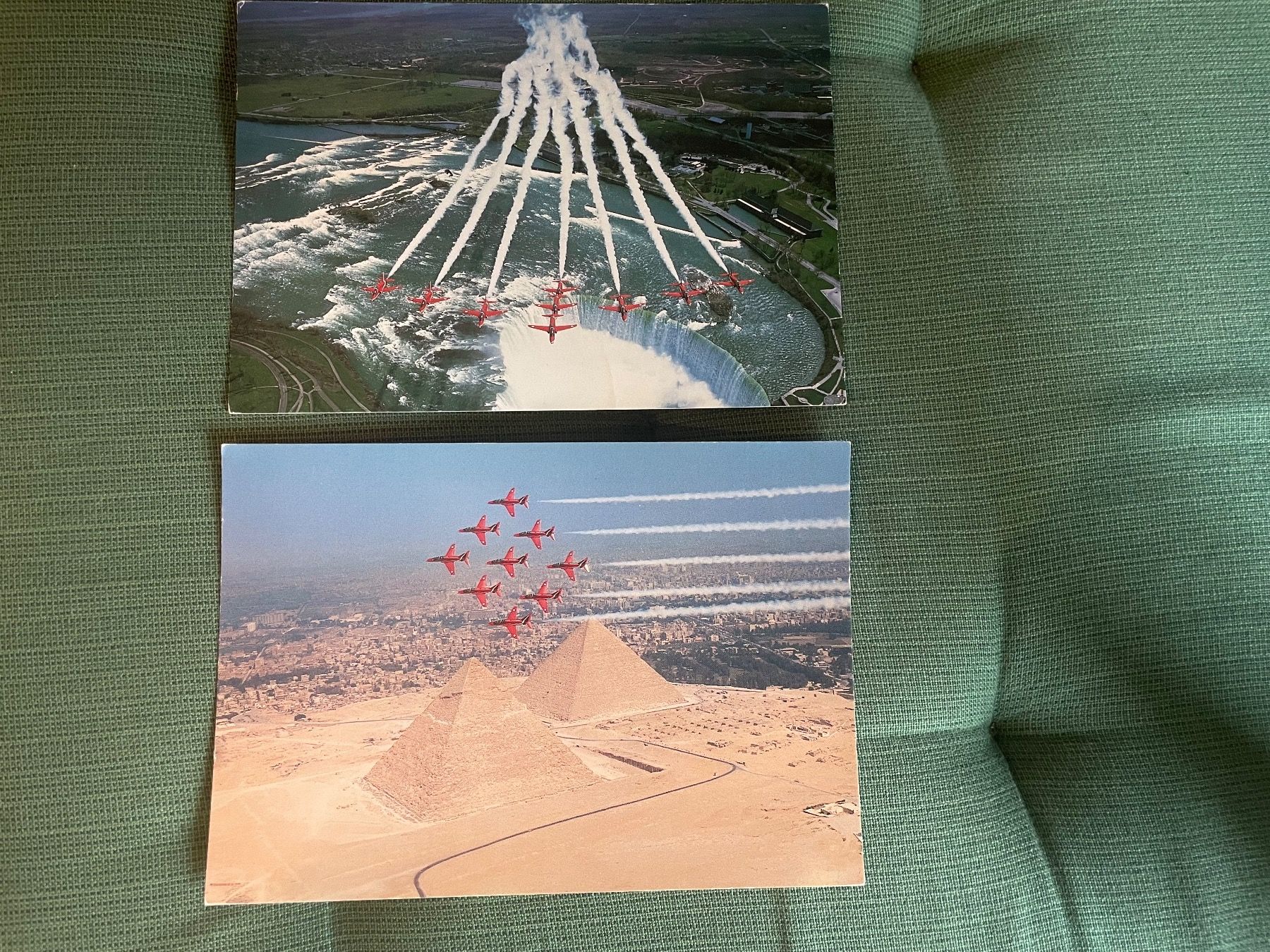Cartoline postali: 2 Postkarten ( Militär )THE RED ARROWS – Nuovo (secondo la descrizione) da Wohlen AG venduto da NincoA-Z