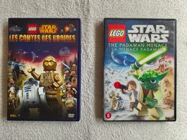 Lot 2 dvd Star wars - comtes des droïdes / la menace padawan