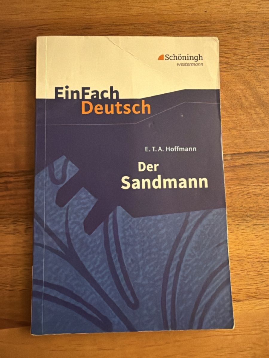 Libri: Der Sandmann - E.T.A. Hoffmann – Usato da Wohlen AG venduto da Marcoon