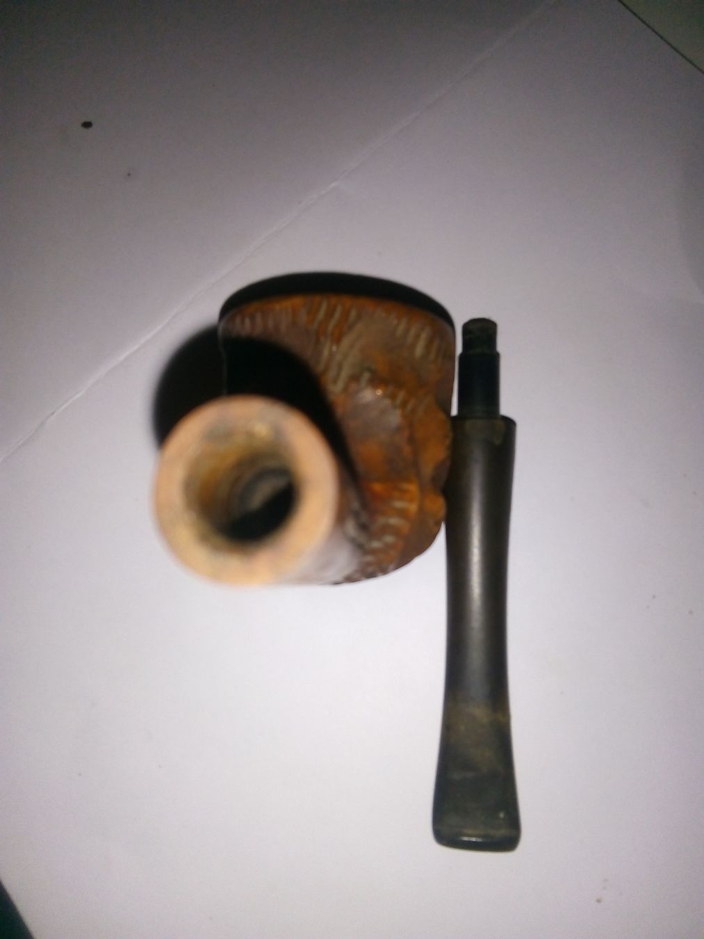 Pipe & Accessori: Rustikale Tabakpfeife (Holz) geschnitzt / gebraucht – Usato da St. Gallen venduto da elk_q8dy 2
