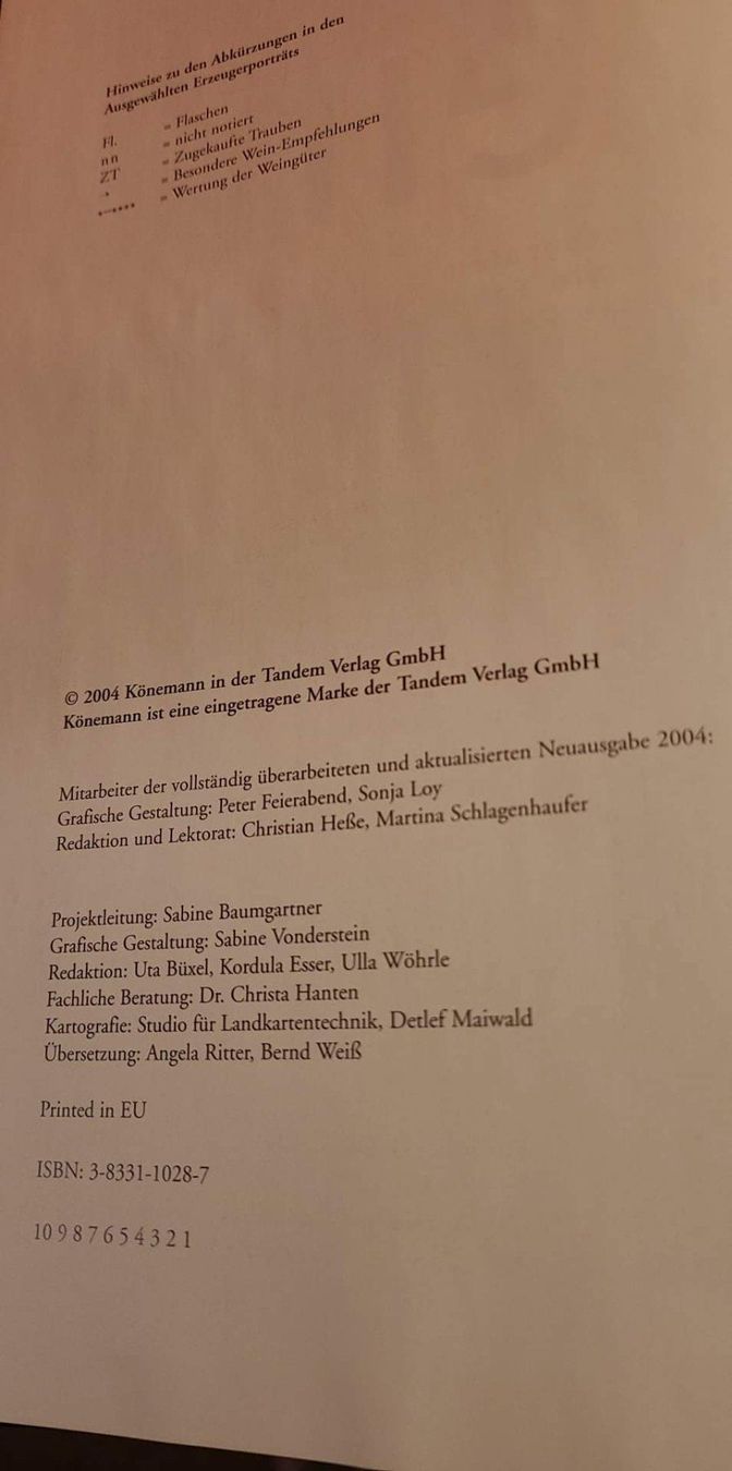 Libri: Wein Buch Andre Domine Geschichte Genuss – Usato da Eglisau venduto da Durango-Eduardo 2