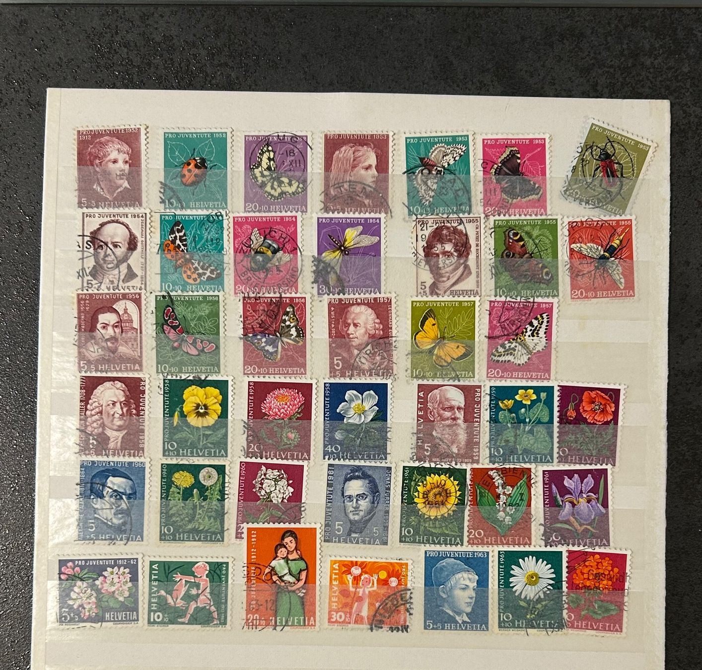 Tutti i francobolli: Kleines Lot div. Schweizer Briefmarken (5) – Usato da Reinach AG venduto da Polarstern1 7