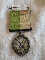 Médaille tir Yverdon Carabiniers Yverdon Société tir 