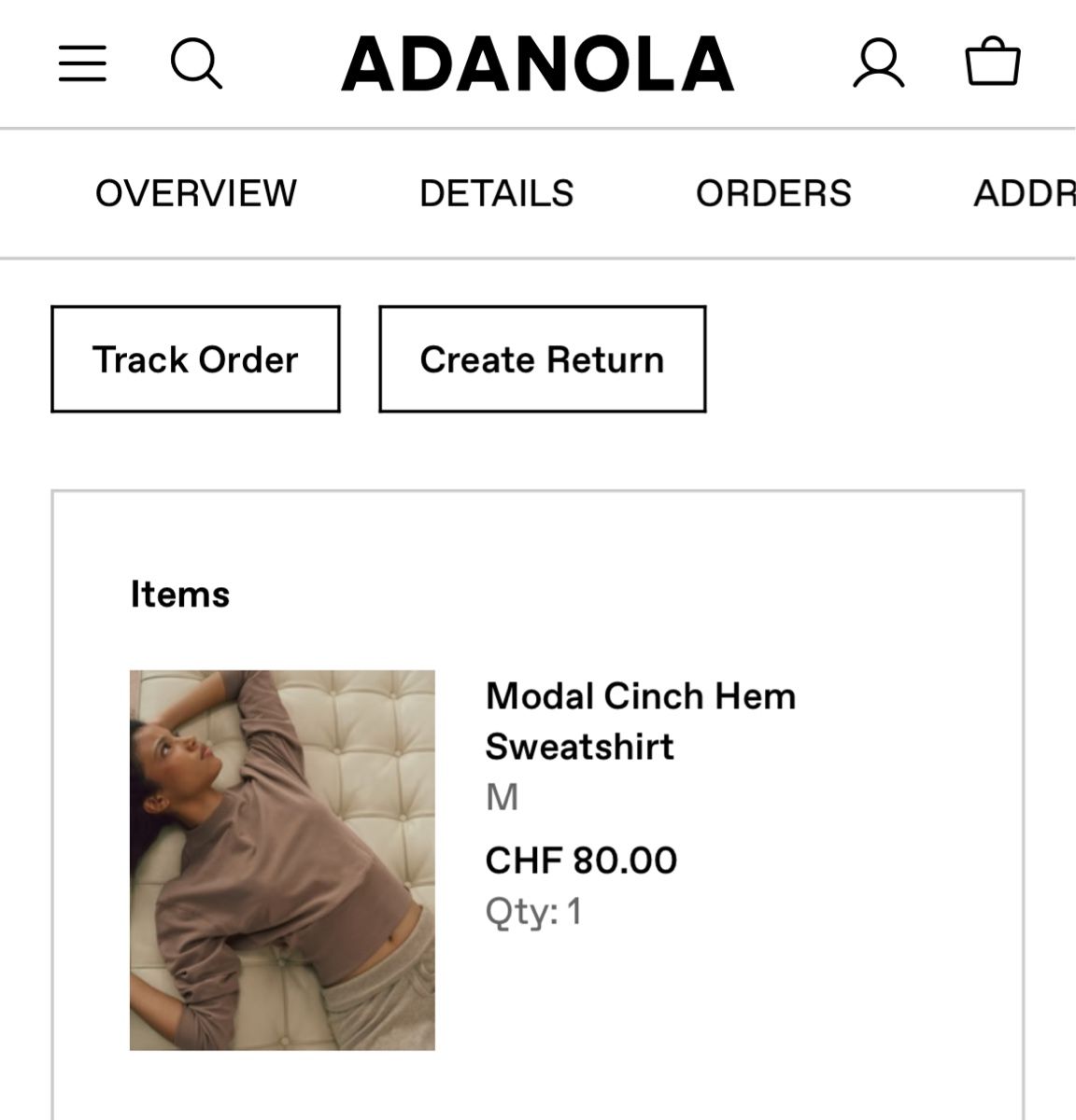 Top: Adanola Cinch Hem Sweatshirt – Nuovo (secondo la descrizione) da Bettlach venduto da gle_y9ct 1