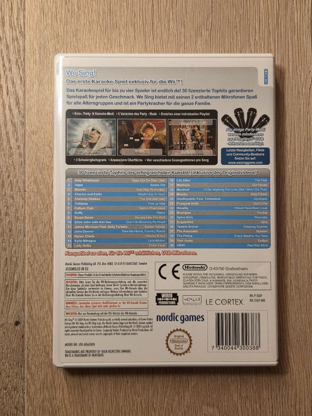 Nintendo Spiele: Wii - We Sing mit Mikrofon – Gebraucht aus Altendorf von sel_x9x5 2