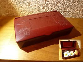 Antike Jasskarten Bakelitbox Schweiz
