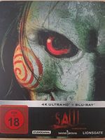 SAW Director's Cut 4K + Blu-ray Steelbook 