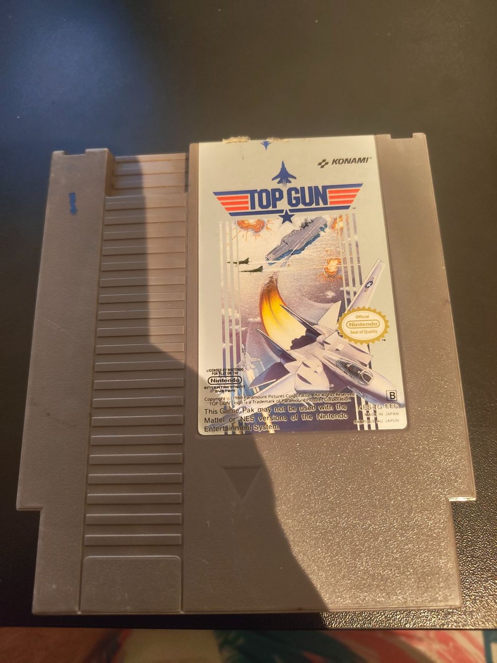 Spiele: Top Gun NES PAL FR – Gebraucht aus Monthey von Micro-ondesGame