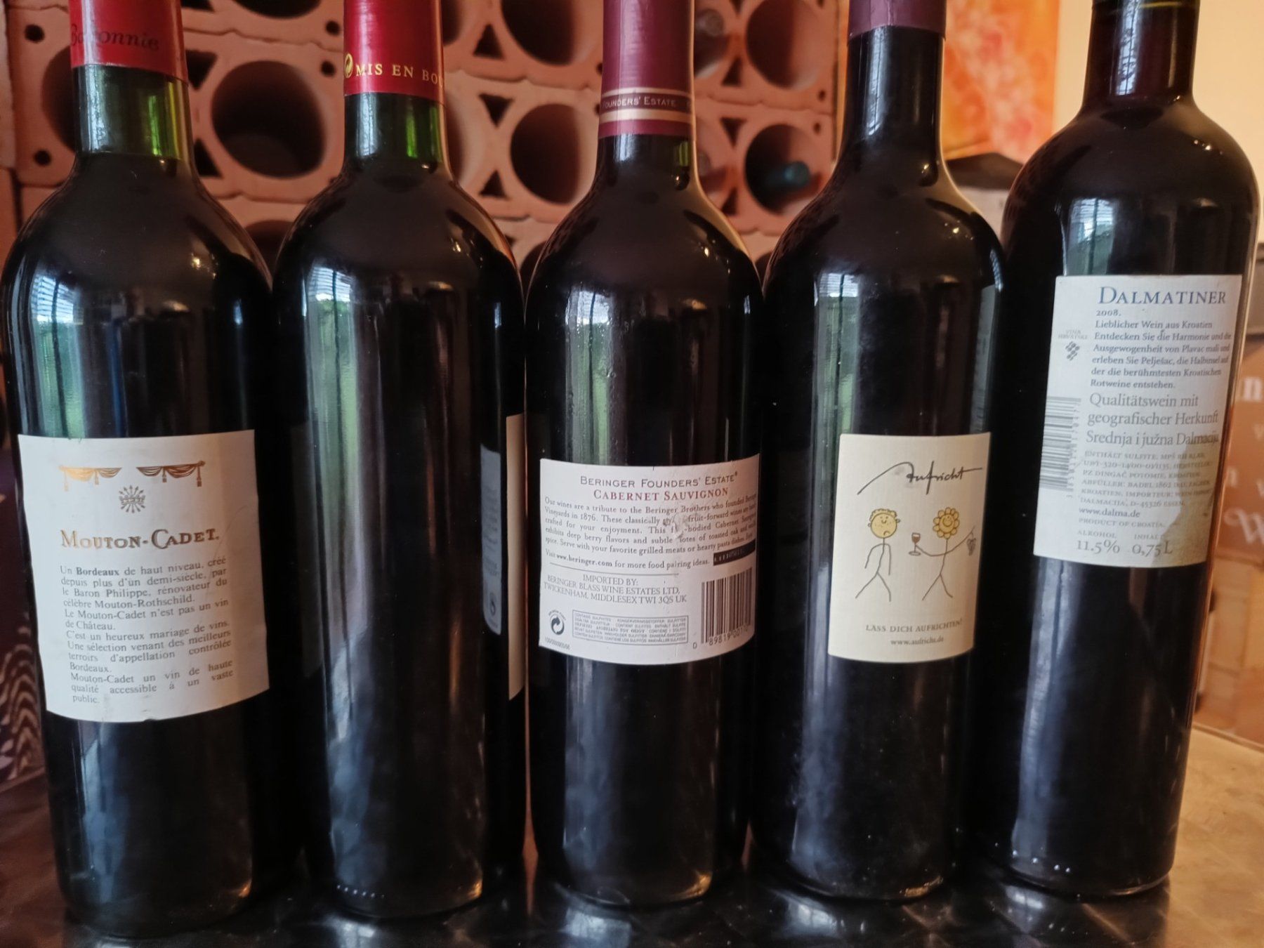 Vino: 5 Fl. diverse Weine aus Kellerfund – Nuovo (secondo la descrizione) da Inwil venduto da Grisley 1