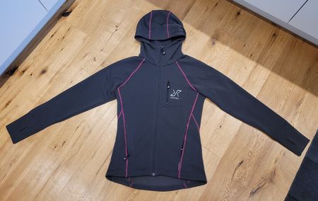 Revolution Race Damen jacke Dunkelgrau-Pink Grösse M