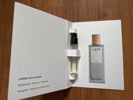 Loewe Agua Drop, EdP, 1.5ml, neu und ungebraucht, Top Herbst