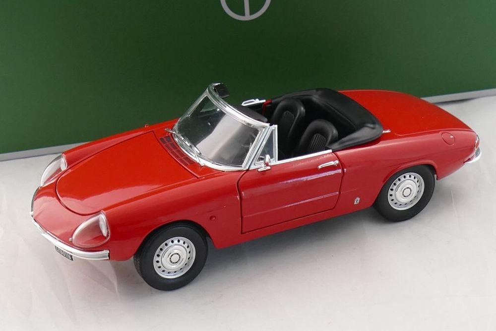 Alfa Romeo 1600 Duetto Spider red 1:18 – Thomas Langejürgen