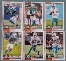 Miami Dolphins 6er Lot – 3 RCs / Malik Willis – Topps NFL 26