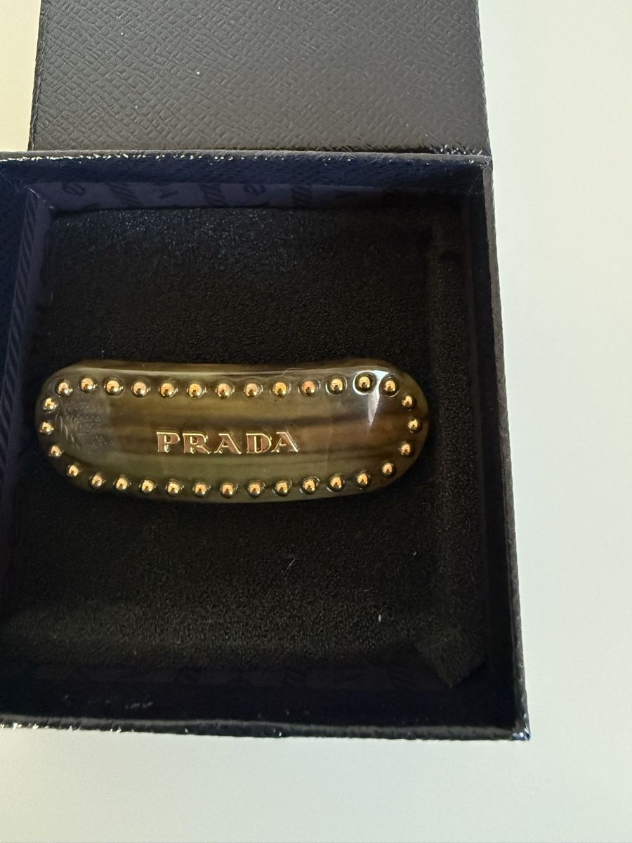 Prada Accessori per capelli: PRADA - NEUF - Barette a cheveux – Nuovo e nell'imballaggio originale da Frick venduto da aowoe 1