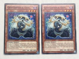 Yu-Gi-Oh! Geistertrick-Yeti LVAL-DE082 Deutsch Common unlimi