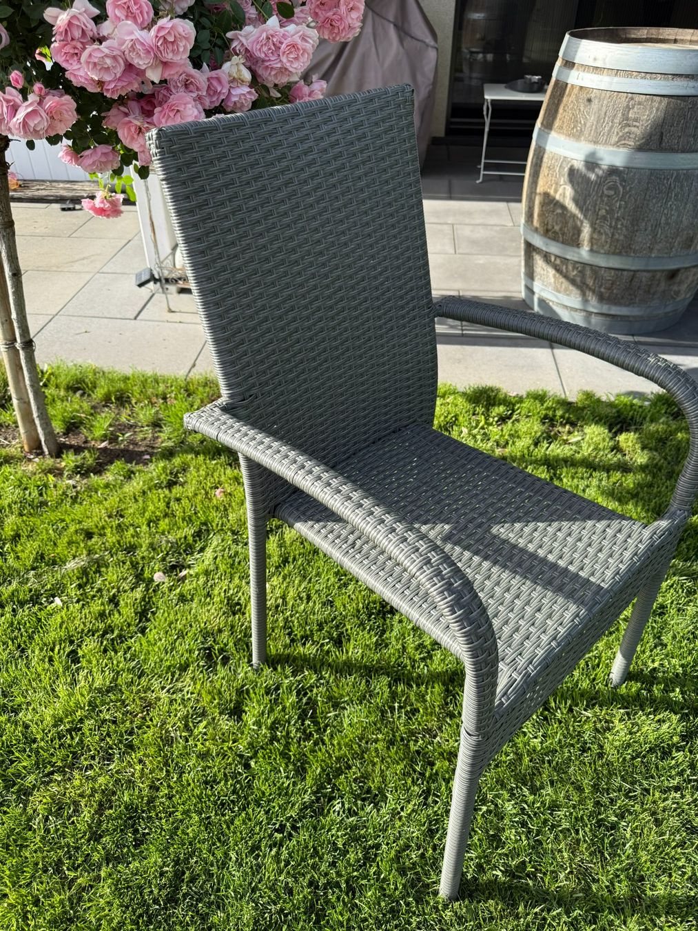 Chaises: 4 Gartenstühle aus Kunststoff – D'occasion à Biberist par Happy47 1