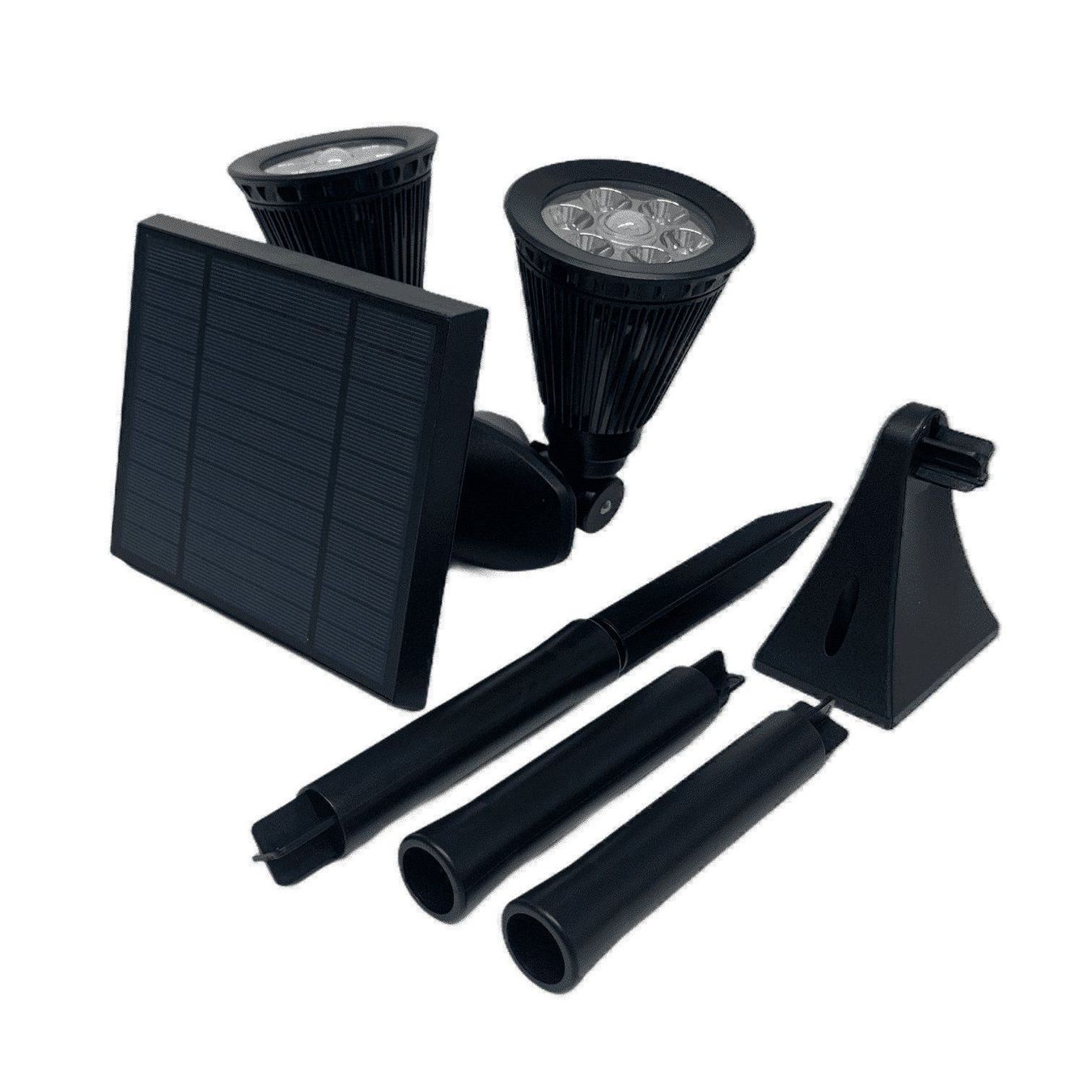 Solargeräte und Solarprodukte: Solar LED-Licht – 2x Spots mit Sensor Super Hell und Grell! – Neu und originalverpackt aus Kägiswil von BUYRAMASHOPPING