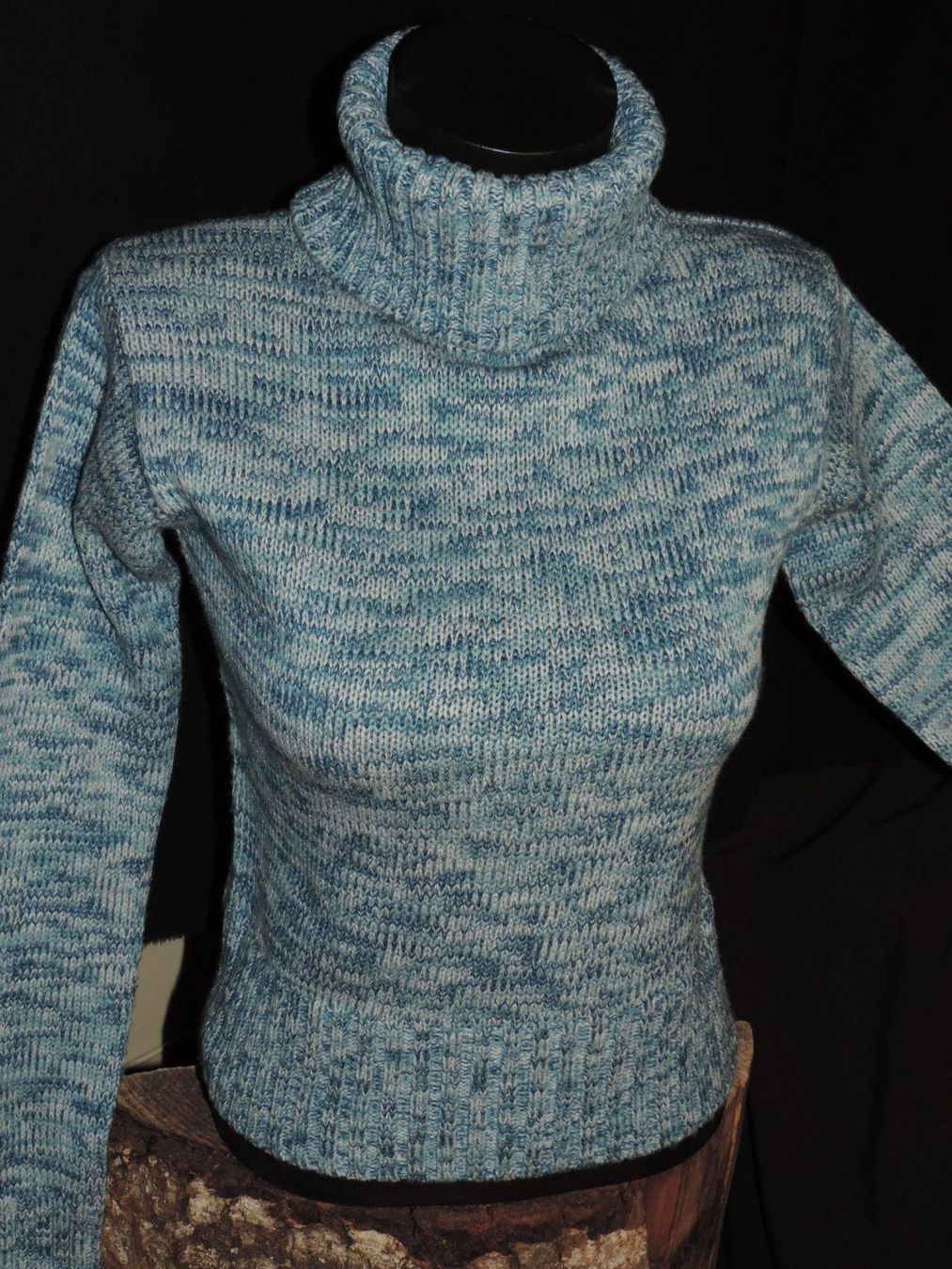 Pulls & Sweat-shirts: pull bleu multi en maille – D'occasion à Genève par Axelle333 4