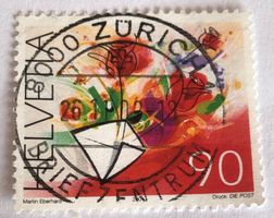 Nr.1019 mit Vollstempel  Zürich