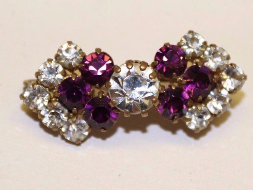 Broche Vintage N637 - Bijou D'occasion, Sans Marque, Parfait Pour Customiser Ta Veste Ou Ton Sac