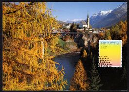MK Farben der CH - Lärchengold, Bad Scuol