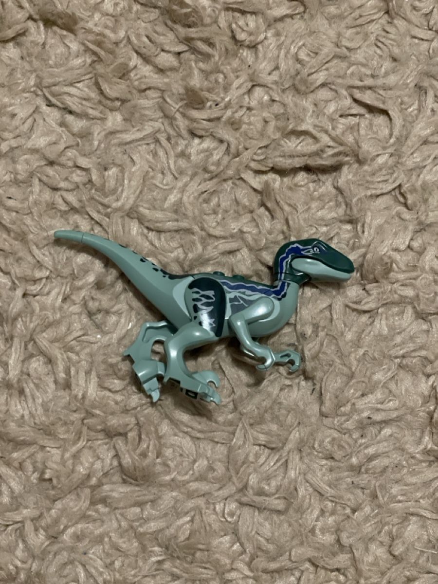 Lego Kit di costruzioni: Klemmbaustein Dinosaurier hellblau dunkelblau – Usato da Unterkulm venduto da AnoliOccasion
