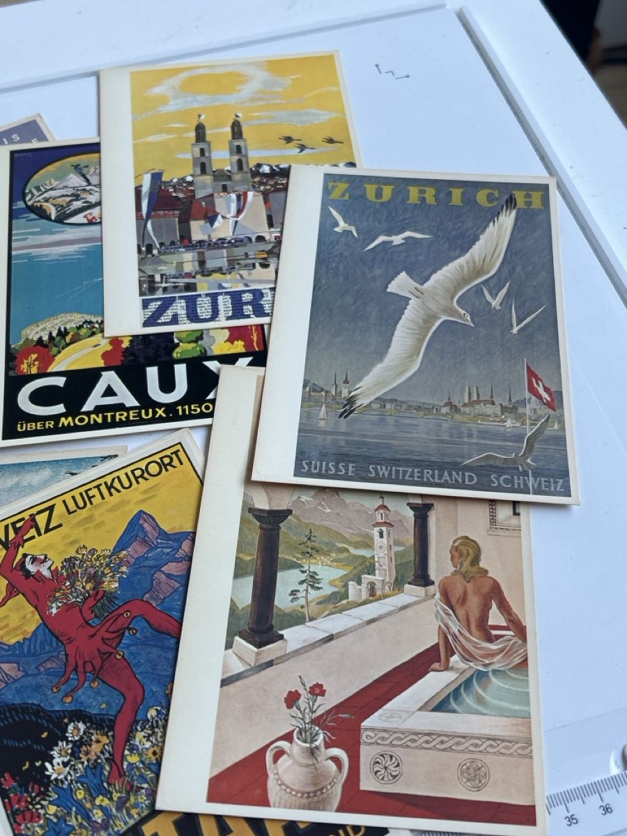 Cartoline postali: Ansichtskarten Konvolut Schweiz diverse Orte(S29) – Usato da Neuenhof venduto da SchnaeppliAllerlei 1