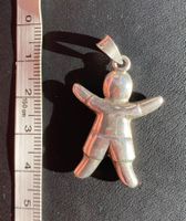 Pendentif argent 925 enfant heureux