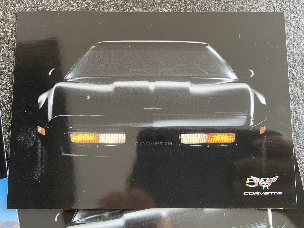Cartoline postali: Corvette 50th Anniversary Postkarten, 5 Stk. – Nuovo (secondo la descrizione) da Schwarzenburg venduto da Aha016 4