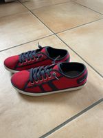 NEUVES - Baskets Geox garçon, Taille 36, Rouge/Bleu Marine