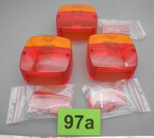 3 Stk. Hella Lichtscheiben für Heckleuchten, Nr. 97a