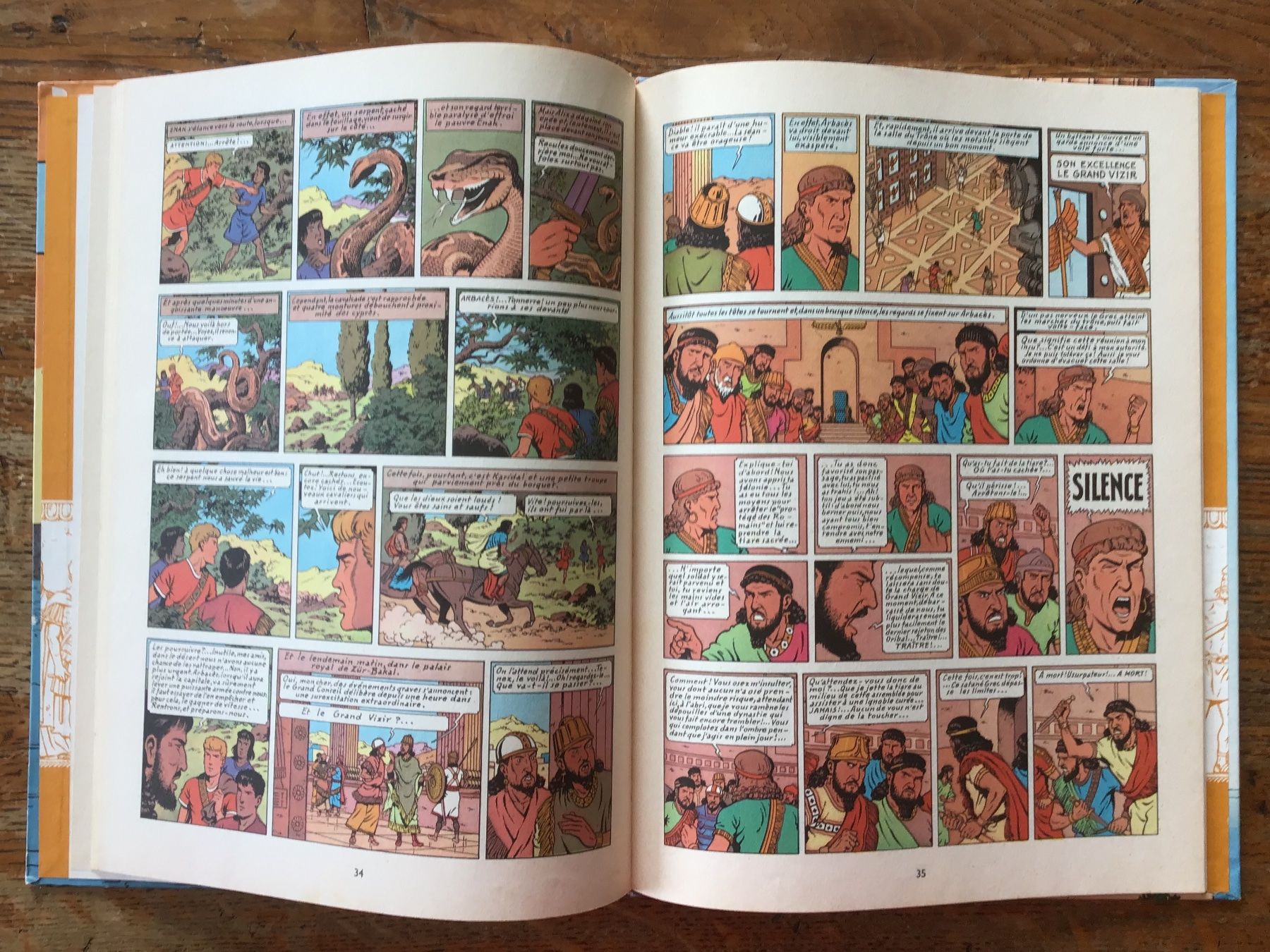 Fumetti: Alix La tiare d’Oribal EO dos plat – Usato da Fully venduto da Ruby97 2