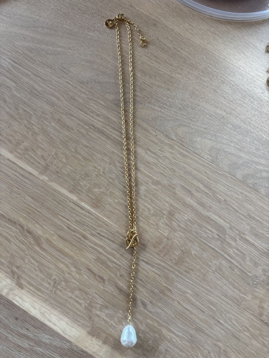 Purelei Ketten: Goldene Halskette mit Perle von Purelei – Neu (gemäss Beschreibung) aus Lotzwil von kie_fdq8