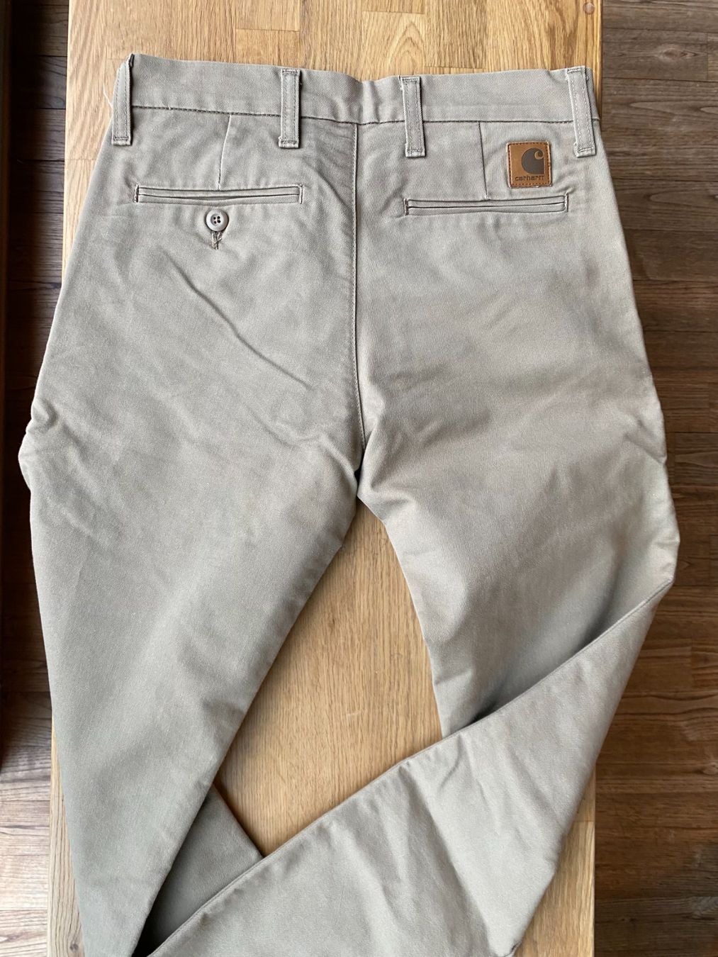 Carhartt Hosen: Chino Carhartt, 28 x 32, beige – Gebraucht aus Zeiningen von Carettacaretta69 1