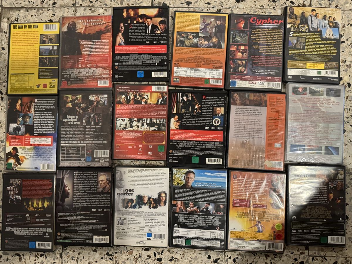 Tutti i DVDs: DVDs divers: Yamakasi, Cypher, Con Air, etc. – Usato da Brügg BE venduto da haj_9zhk 5