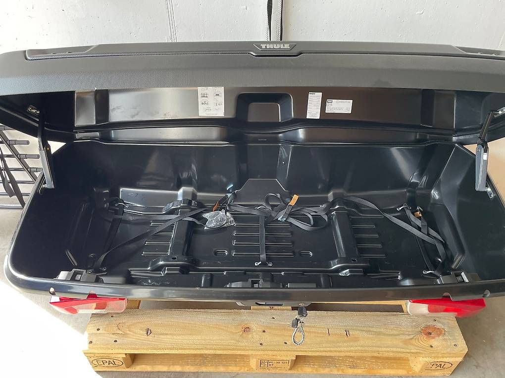 Thule Coffres de toit: Thule Box Arcos L mit Träger – Neuf (Voir description) à Gebertingen par sternchen05 4