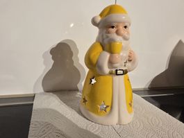 Cardinal Weihnachtsmann  Keramik 