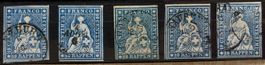 SCHWEIZER BRIEFMARKEN STRUBEL FANCO HELVETIA