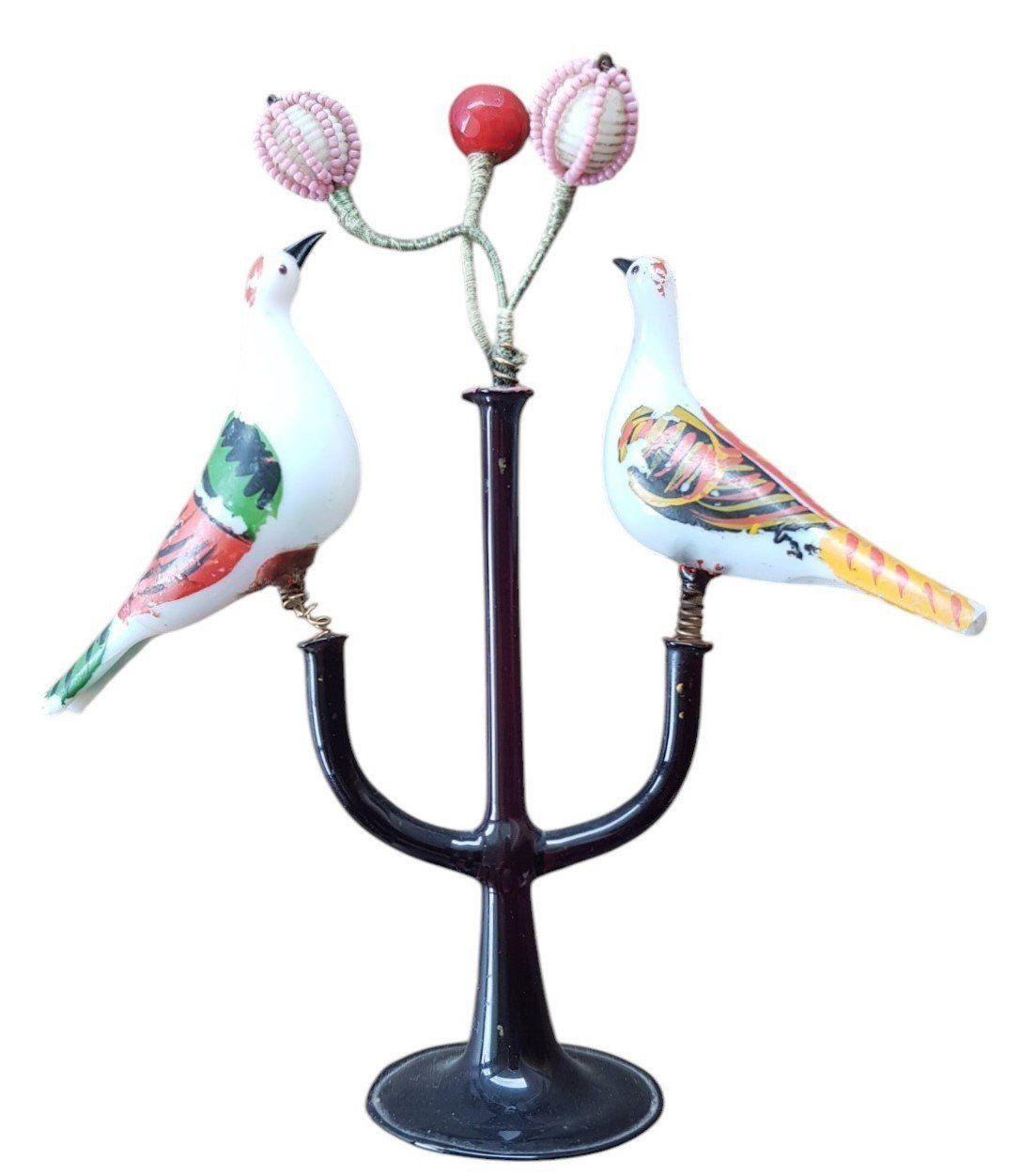 Statuette: Figur Glaskunst Vogel – Usato da Mörschwil venduto da antiksalon