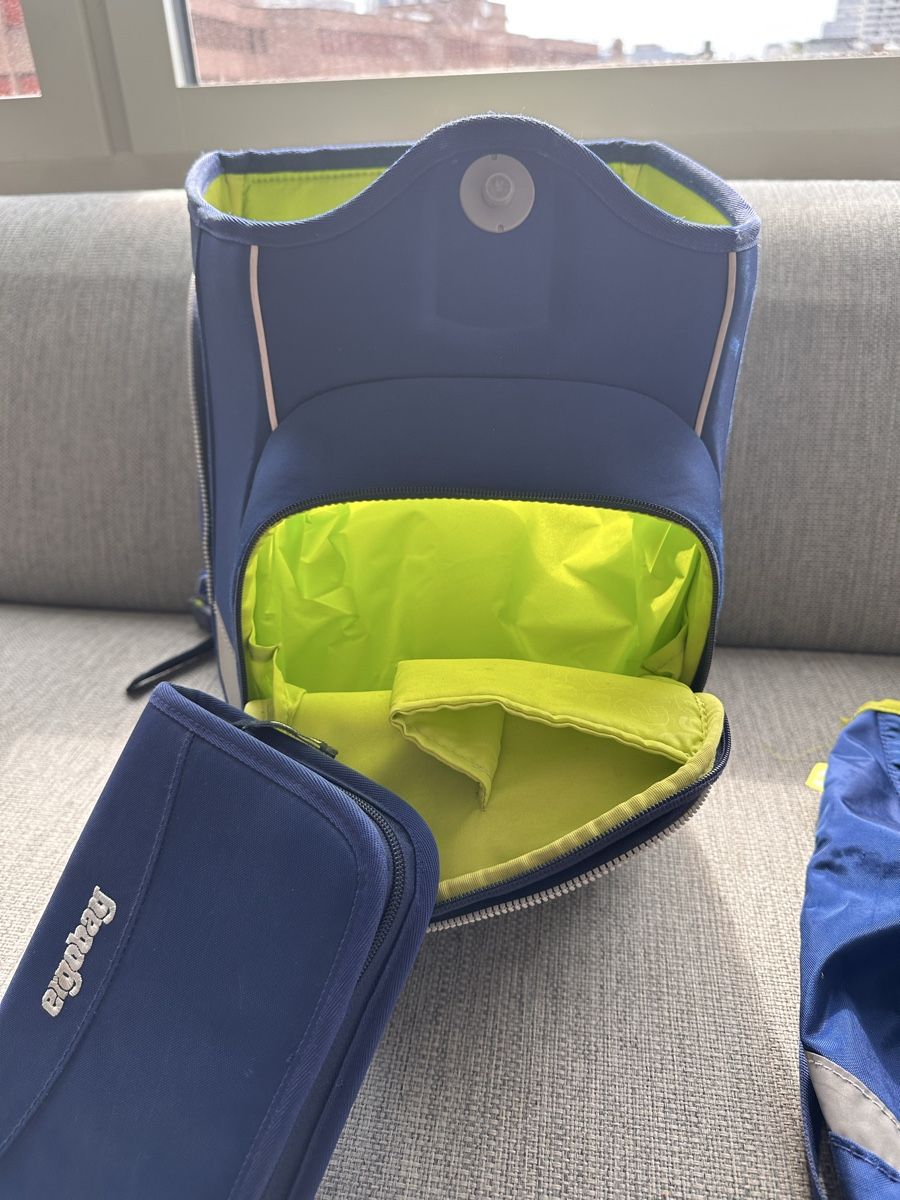 Ergobag Borse & Zaini: Ergobag Schulthek Set in Dunkelblau, gut erhalten – Usato da Zürich venduto da gra_v88z 6