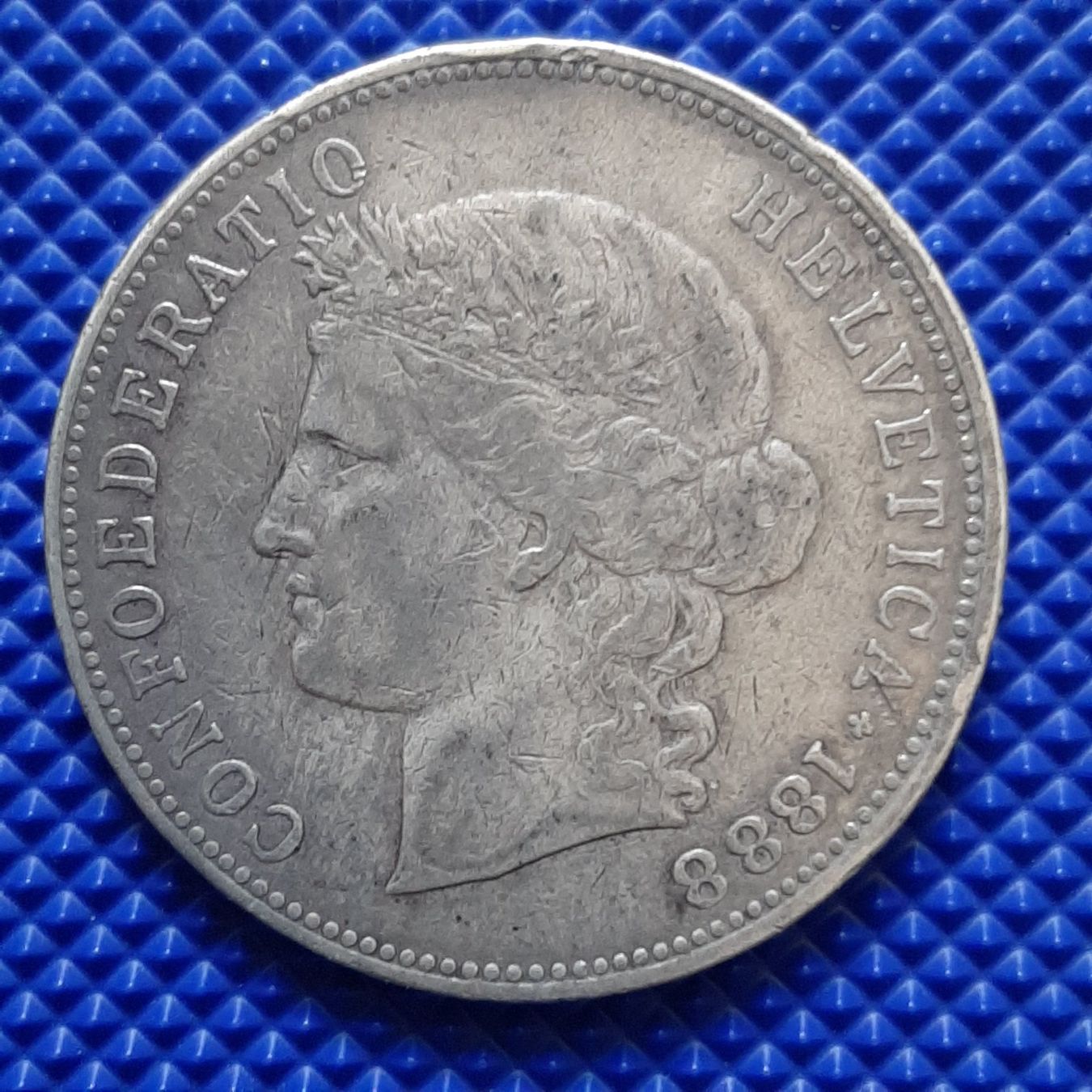 Tutti le monete: 5 Francs 1888 RARE – Usato da Carouge GE venduto da cecob0909