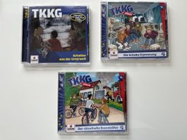 TKKG CD-Hörspiele, 3 Stk.