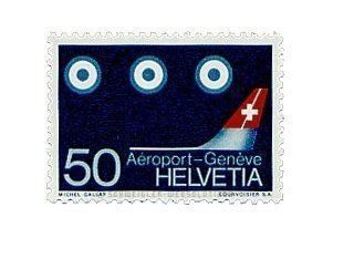 Tutti i francobolli: Briefmarken Bogen Aéroport Genève 1968 – Nuovo e nell'imballaggio originale da Humlikon venduto da GX30 1
